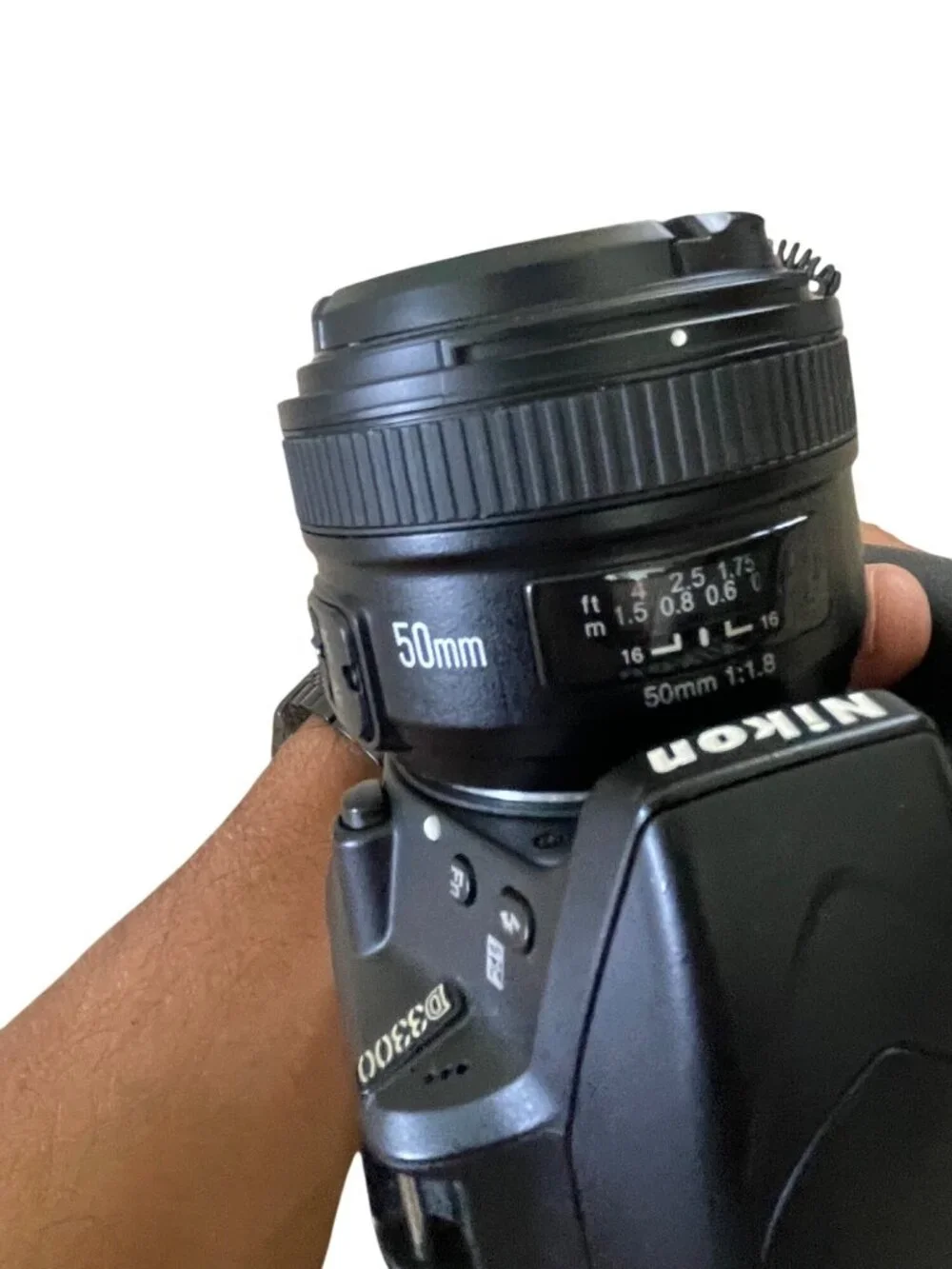 Nikon D3300 DSLR Camera Bundle W/ 50mm Yongnuo Lens Sigma 18-200mm Lens Tripod A